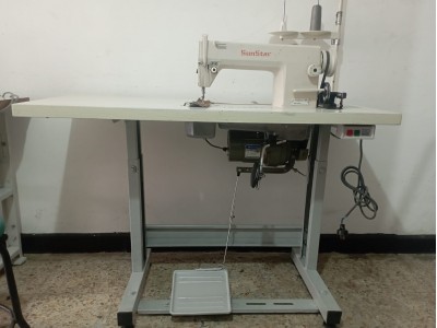 Maquina plana industrial
